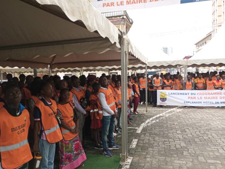 Douala, 25 juillet 2023 - Des stagiaires prennent fonction à la CUD - D.R