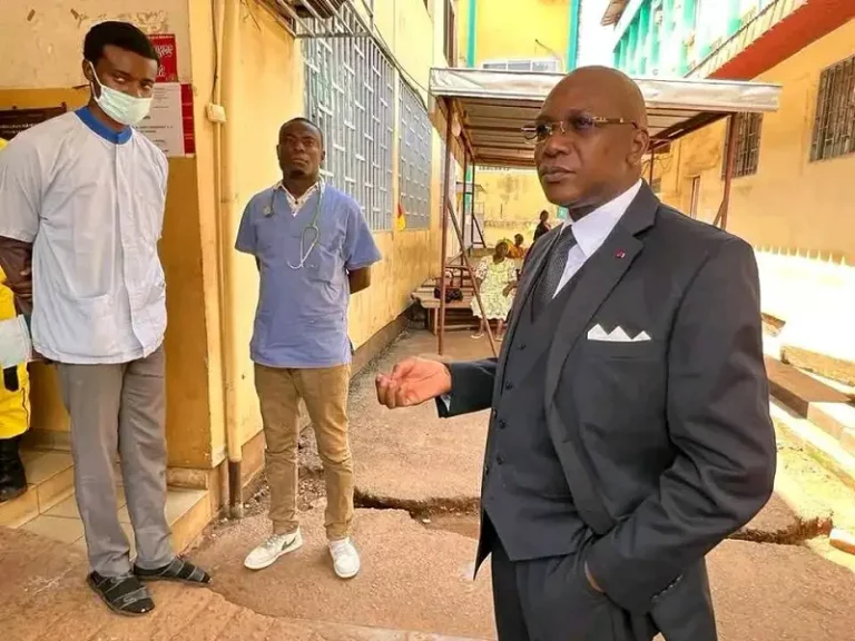 Malachie Manaouda, le Ministre de la Santé Publique